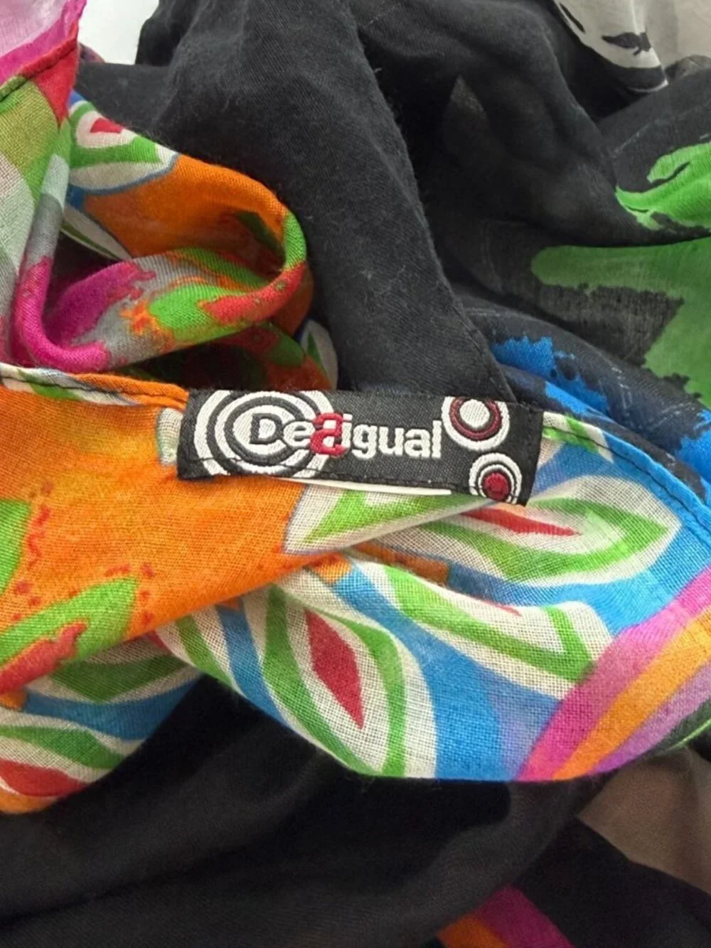 Desigual Women's Scarf Large 42 x 74.5 Artsy 